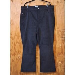 Old Navy Corduroy Pants Women's 22 Navy Classic Minimalist Neutral Preppy Office